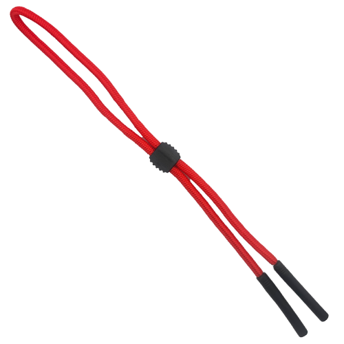 Adjustable Cord Glasses Lanyard - Red