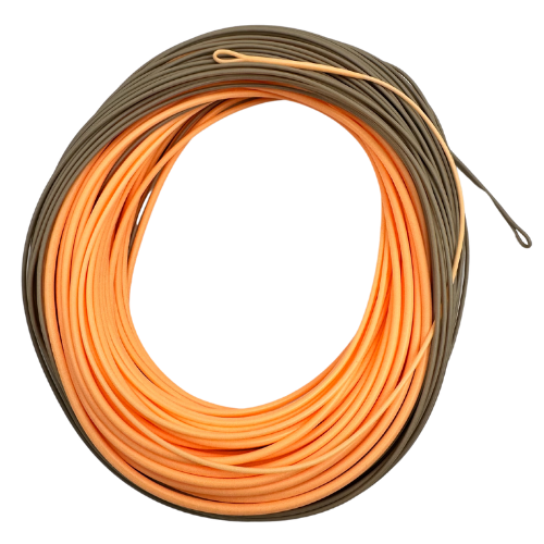 HOW Spey Fly Line - Peach/Camo