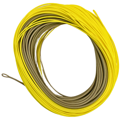 HOW Predator Fly Line - Yellow/Camo