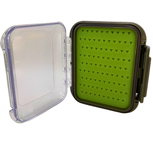 Double-sided Silicone Insert Fly Box - 180 Flies - Medium