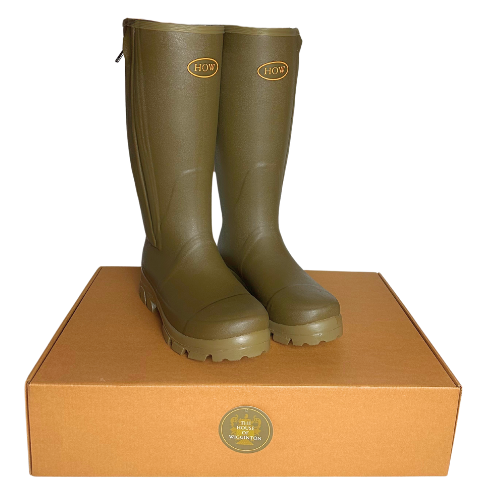 Neoprene Lined Wellington Boots